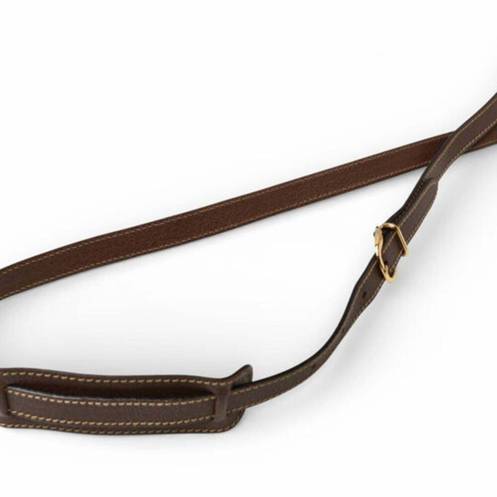 GUCCI Authentic Brown Leather Bamboo Vanity Bag - Picture 10 of 16